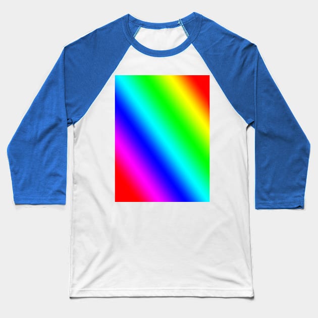 Rainbow Baseball T-Shirt by RandomGoodness